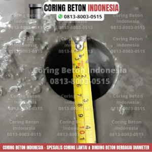 Jasa Coring Saluran Air 3 inch